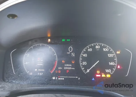 2022 Honda Civic Sport z USA, uszkodzony, nr VIN 2HGFE2F54NH539347